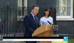 Brexit : Départ sans gloire de David Cameron, l'"homme de la sortie de l'UE"