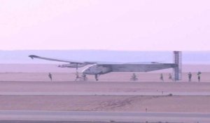 Solar Impulse 2 atterrit en Egypte, son avant-dernière étape