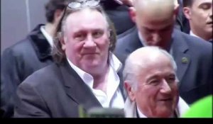 Quand Gérard Depardieu accueille chez lui un meeting de Nicolas Sarkozy
