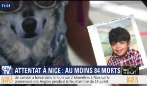 Un homme cherche son fils de 4 ans après l'attentat de Nice