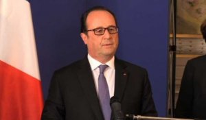 "Une cinquantaine de personnes" en urgence absolue (Hollande)