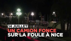 Attentat de Nice : un camion fonce sur la foule le 14-Juillet