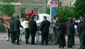Etats-Unis : obsèques de Philando Castile à Saint-Paul
