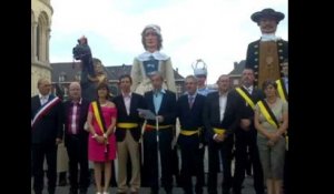 Inauguration de la Grand-Place de Nivelles