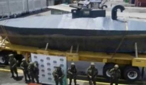 Un sous-marin à drogue saisi en Colombie
