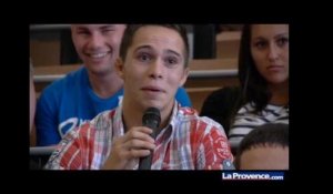 Marseille : Christiane Taubira à bâtons rompus avec les lycéens