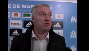 Deschamps : "Très heureux pour l'OM; Marseille et les supporters"