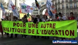 Les enseignants crient leur "ras-le-bol"  à Marseille