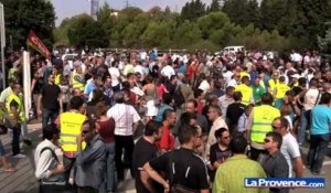 LyondellBasell : les salariés en grève contre la fermeture de la raffinerie à Berre