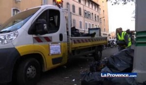 Grève des poubelles à Marseille : les commerçants nettoient le centre-ville