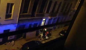 Les images après la fusillade de la rue des Drapiers, à Ixelles