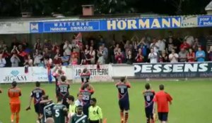 Football (2e tour de la Coupe de Belgique): ambiance à Hannut-Liège (2)