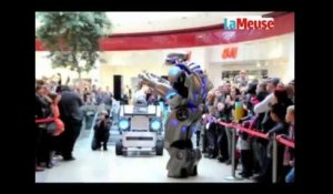 Le robot Titan à la Médiacité de Liège