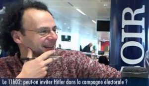 Le 11h02: La référence à Hitler, «une rhétorique en droite ligne du populisme»