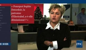 Pourquoi Sophie Dutordoir, la patronne d'Electrabel, a-t-elle démissionné?