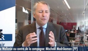 La Wallonie au centre de la campagne : Mischaël Modrikamen (PP)