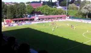 Fin du match Waasland-Beveren - Mons (1-2)