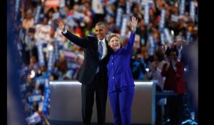 Obama exhorte l'Amérique à «porter Hillary à la victoire»