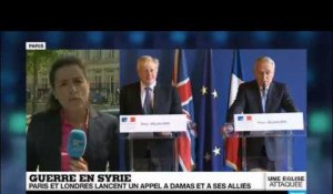 Guerre en Syrie : Paris et Londres lancent un appel à Damas pour relancer les négociations de paix en Syrie
