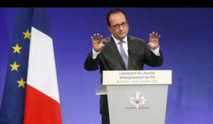 Hollande à Trump : «C'est quand on s'abaisse qu'on ne se ressemble plus»
