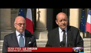 Attentat de Nice - Jean-Yves Le Drian : "Nos forces ont frappé le groupe Etat islamique hier et cette nuit"