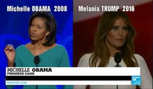 Quand Melania Trump reprend mot pour mot des déclarations de Michelle Obama