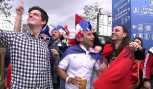 Euro 2016 : ambiance près du Vélodrome entre Français et Albanais