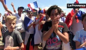 Euro 2016 : un après-midi de folie sur la fan zone de Marseille