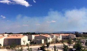 Incendie à Ventabren : les Canadair continuent de noyer le site