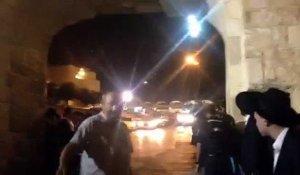 Un homme poignardé en plein Jérusalem