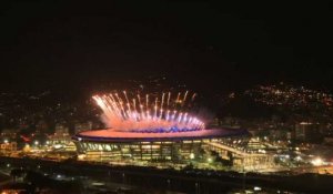 Début de la cérémonie d'ouverture des Jeux olympiques de Rio