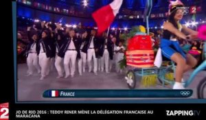 JO de Rio 2016 : Teddy Riner mène la délégation française au Maracana