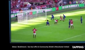 Zlatan  Ibrahimovic : Son but offre le Community Shield à Manchester United (Vidéo)