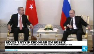 Turquie : le rapprochement avec la Russie, "un pas en avant" pour les Turcs d'Istanbul