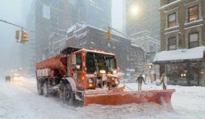 Vidéo : la tempête de neige "Jonas" paralyse New York et Washington