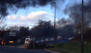 Manif des agriculteurs à Lannion