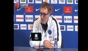 PSG / Lorient - La conférence de presse de Laurent Blanc