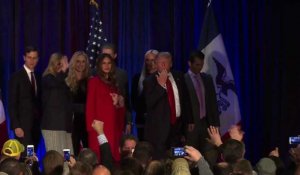Trump reconnaît la victoire de Cruz dans l'Iowa