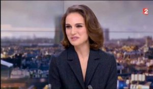 JT de France 2 - Natalie Portman avoue se sentir de plus en plus parisienne