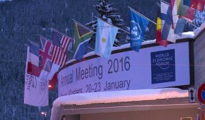 Davos débute sur fond d'incertitudes pour la croissance mondiale