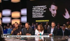 Christophe Willem étonné de la médiatisation de son départ de twitter