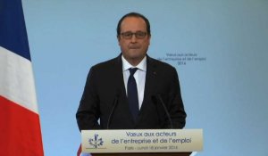 Hollande annonce une prime pour l'embauche