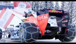Une Formule 1 sur les pistes de ski ! - ZAPPING AUTO DU 18/01/2016