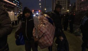 Un important camp de Roms évacué dans le nord de Paris