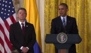 Obama annonce une aide de $450 millions pour la paix en Colombie