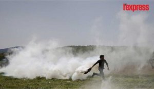 La police macédonienne tire des gaz lacrymogènes sur les migrants