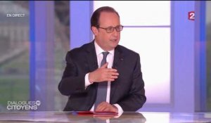 François Hollande et sa "réponse automatique" à Léa Salamé o