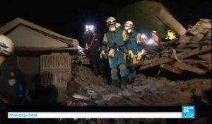 Japon : une série de très violents tremblements de terre fait au moins 9 morts