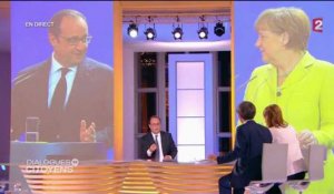 Léa Salamé choquée par François Hollande : "C'est une plaisanterie ?"