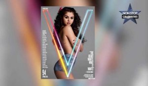 Selena Gomez à moitié nue pour V Magazine